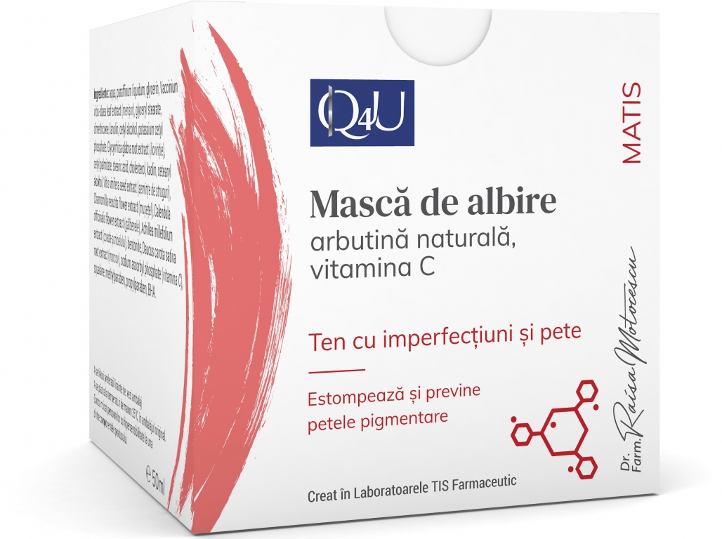 Masca albire spf10 Q4U MaTis 50ml - TIS