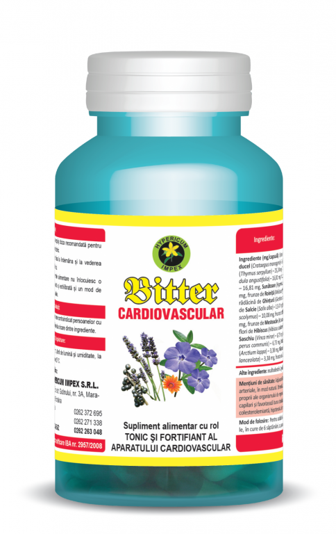 Bitter cardiovascular 60cps - HYPERICUM PLANT