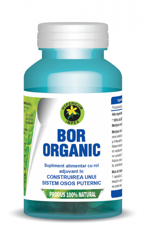 Bor organic 60cps - HYPERICUM PLANT