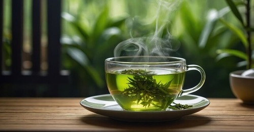 Ceasca ceai verde Camellia sinensis